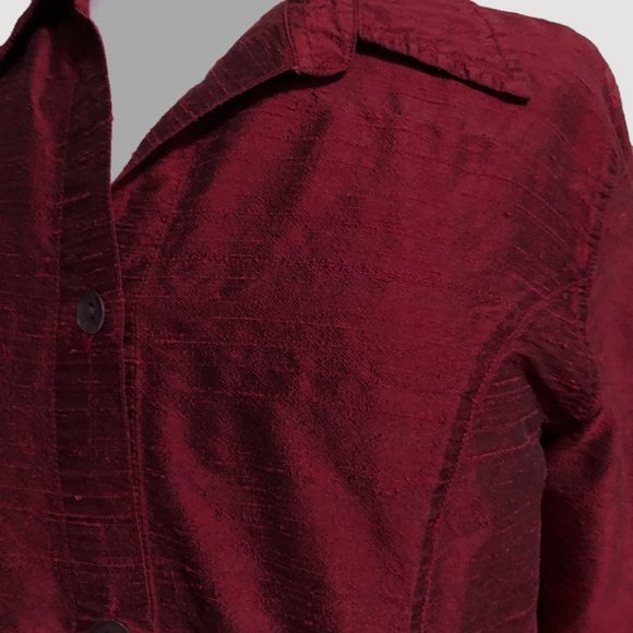 COPY - ANU by Natural Pure Silk Blouse - Picture 3 of 8